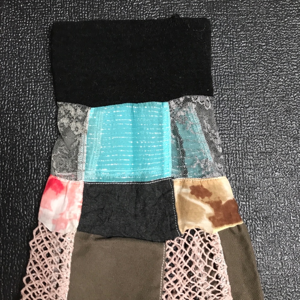 Trixy Xchange Patchwork Fishnet OTK Leg Warmers - Picture 6 of 8